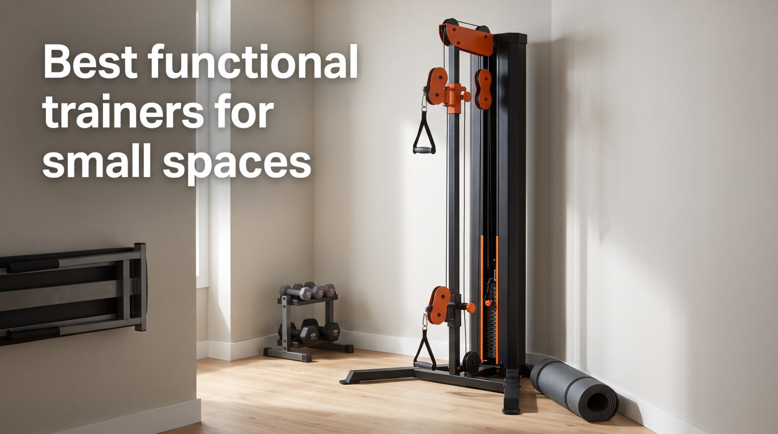 Best functional trainers for small spaces