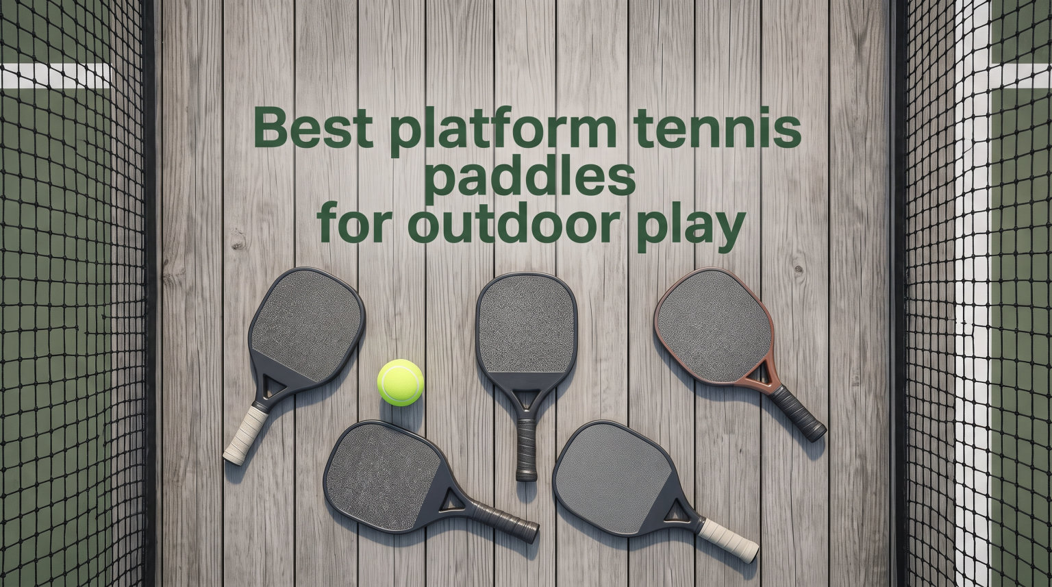 Best platform tennis paddles for outdoor play