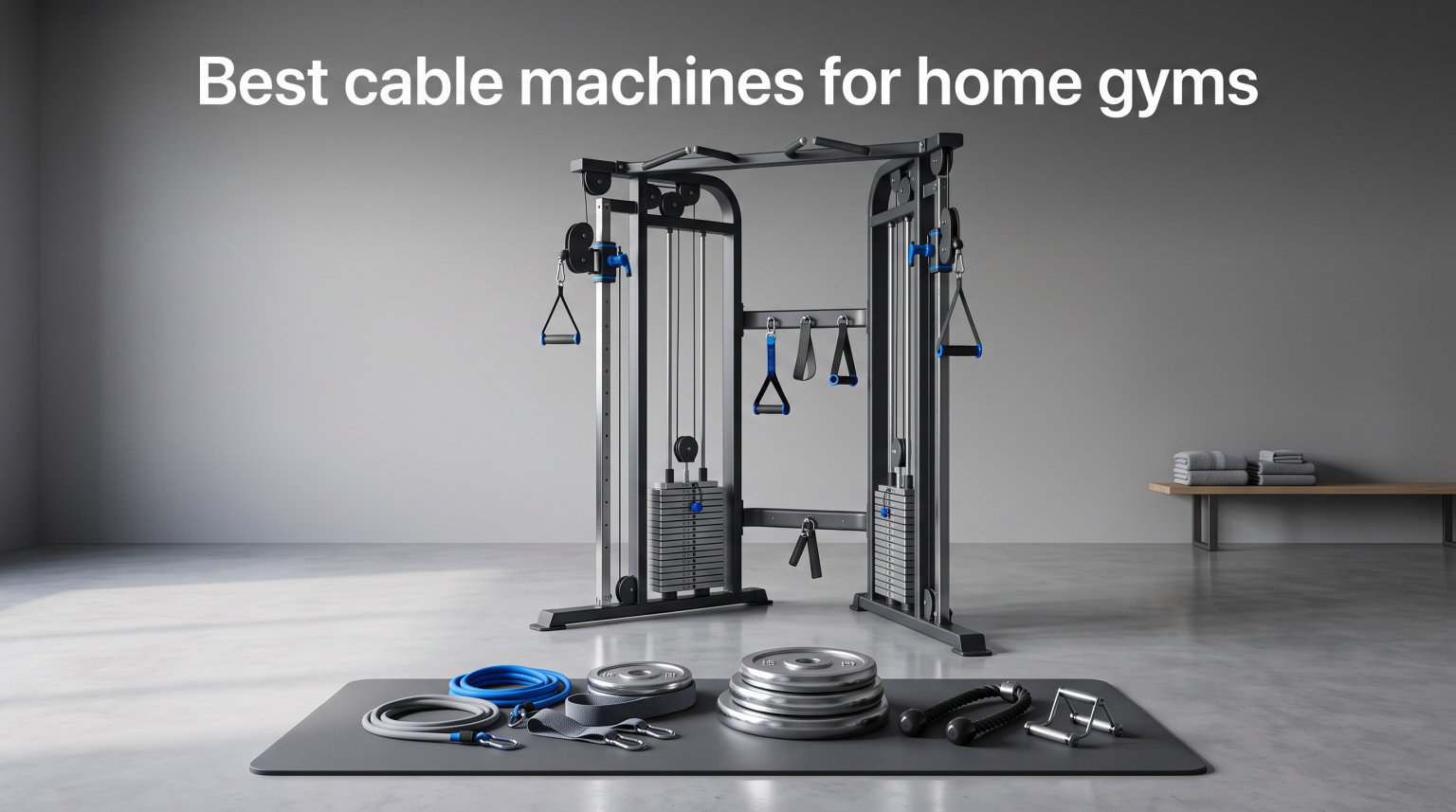 Best cable machines for home gyms