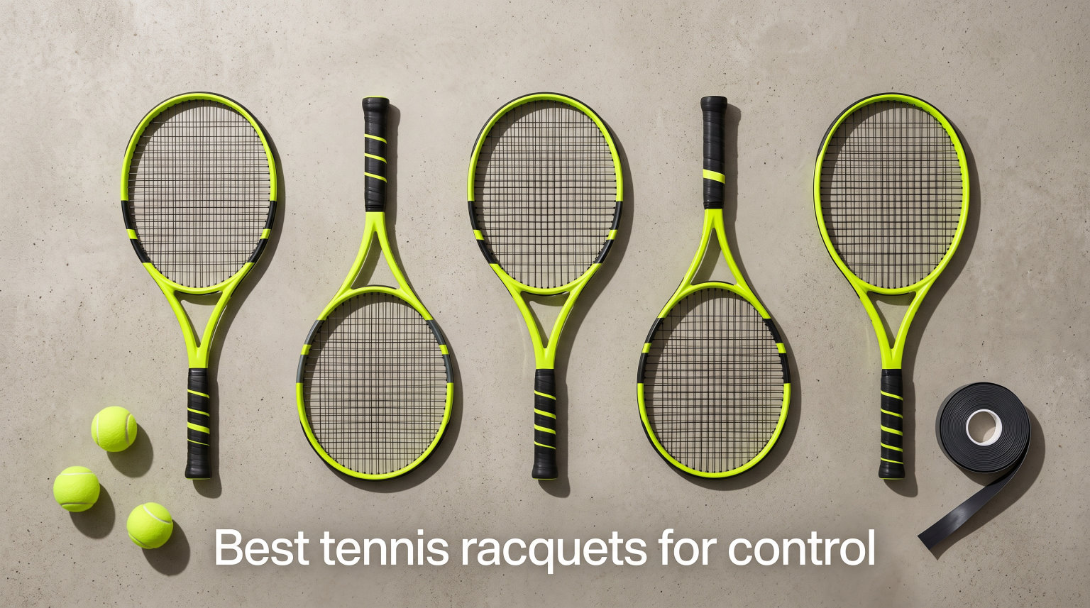 Best tennis racquets for control