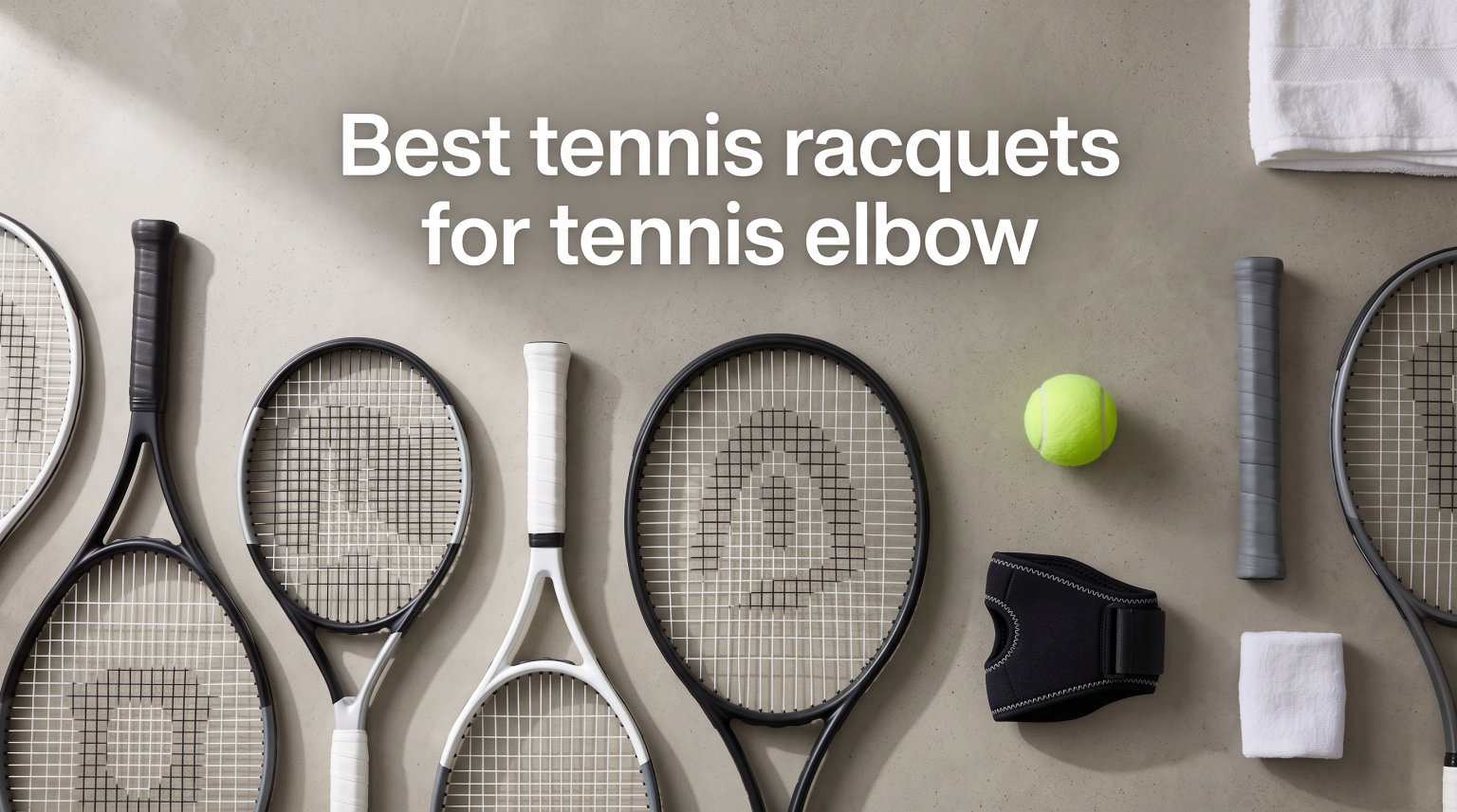 Best tennis racquets for tennis elbow