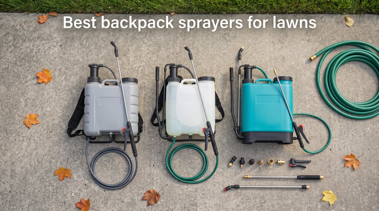 Best backpack sprayers for lawns