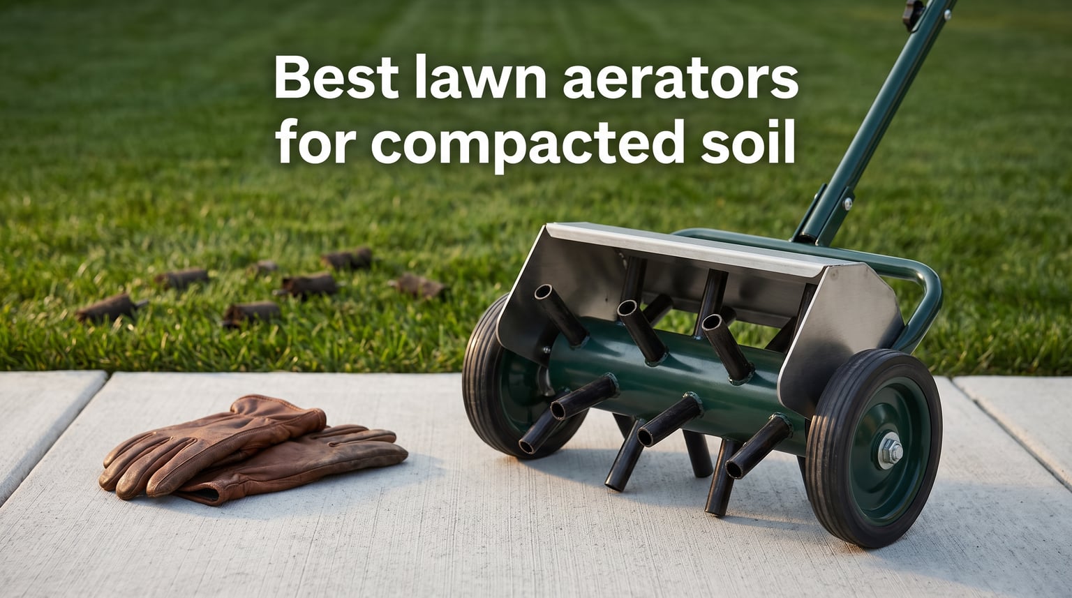 Best lawn aerators for compacted soil