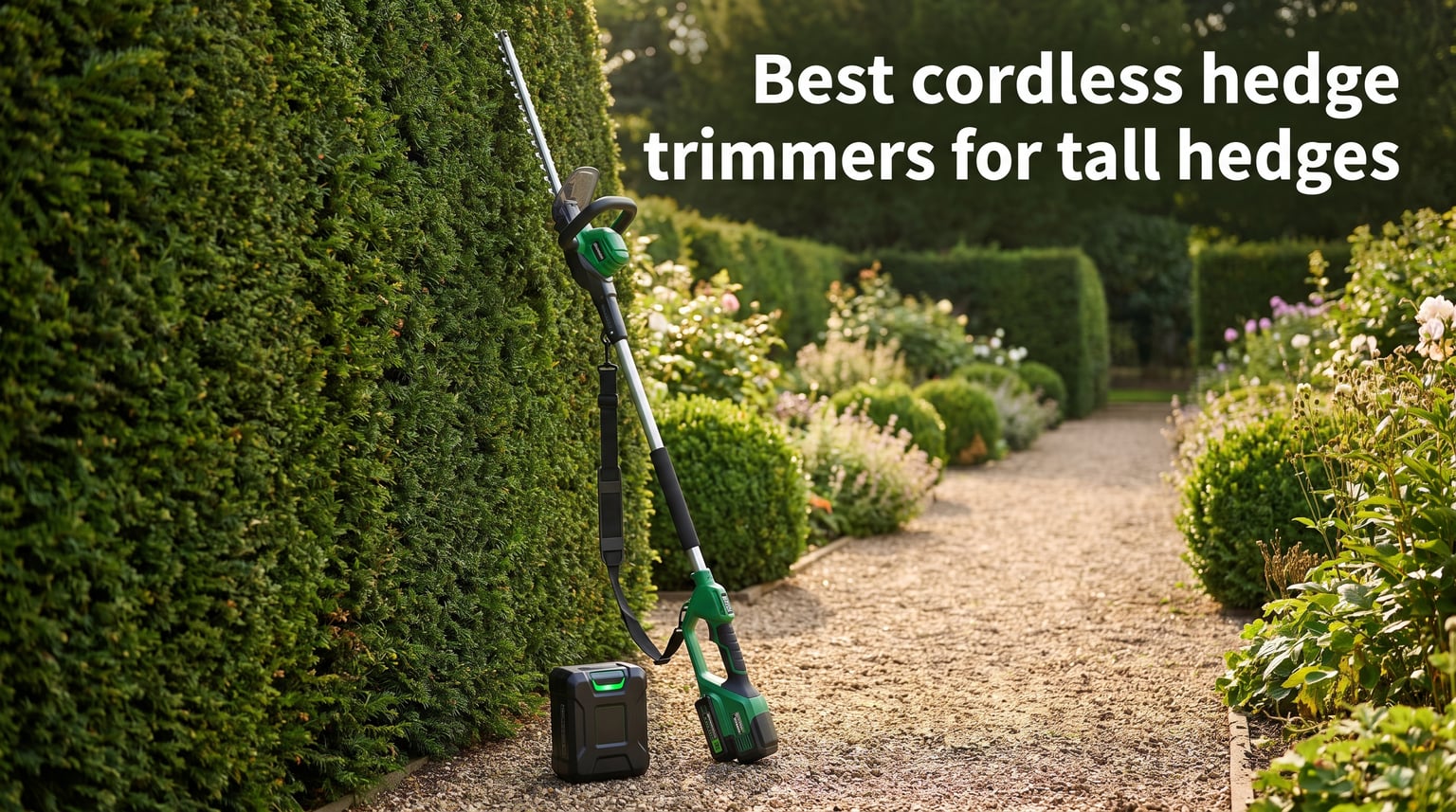 Best cordless hedge trimmers for tall hedges