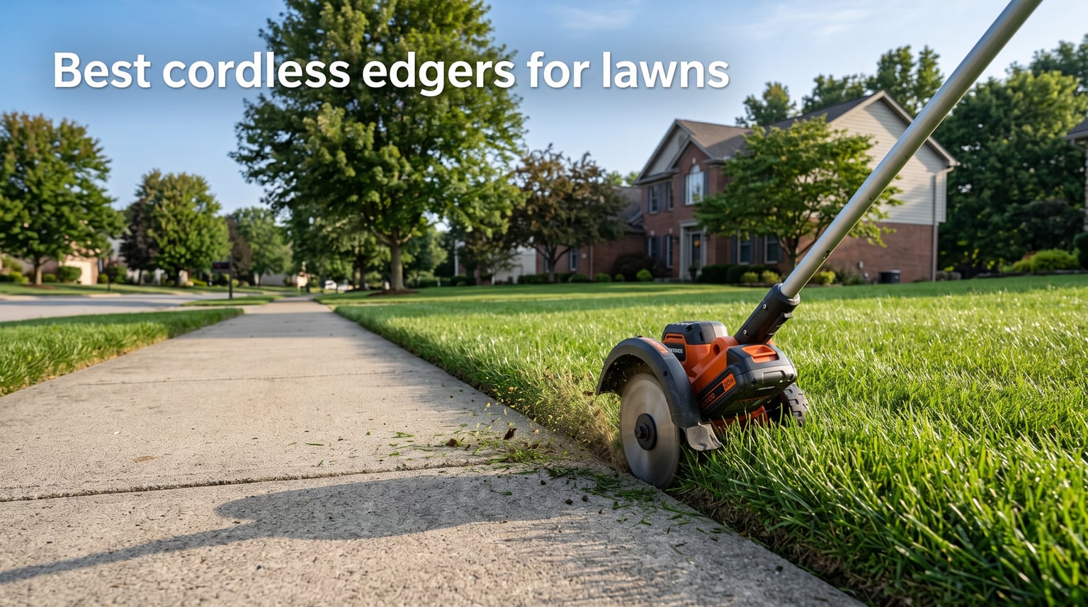 Best cordless edgers for lawns