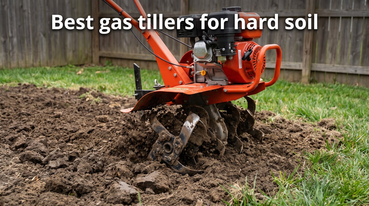 Best gas tillers for hard soil