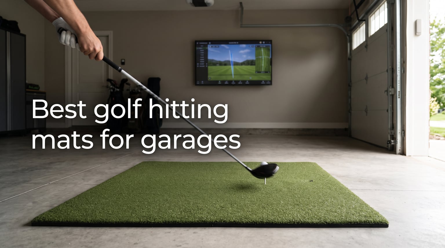 Best golf hitting mats for garages