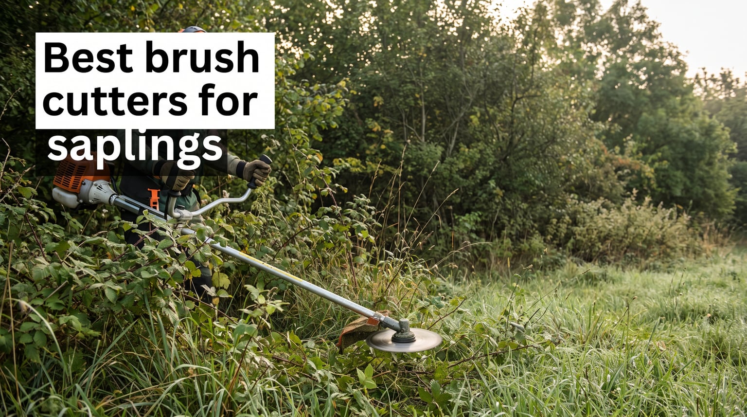 Best brush cutters for saplings