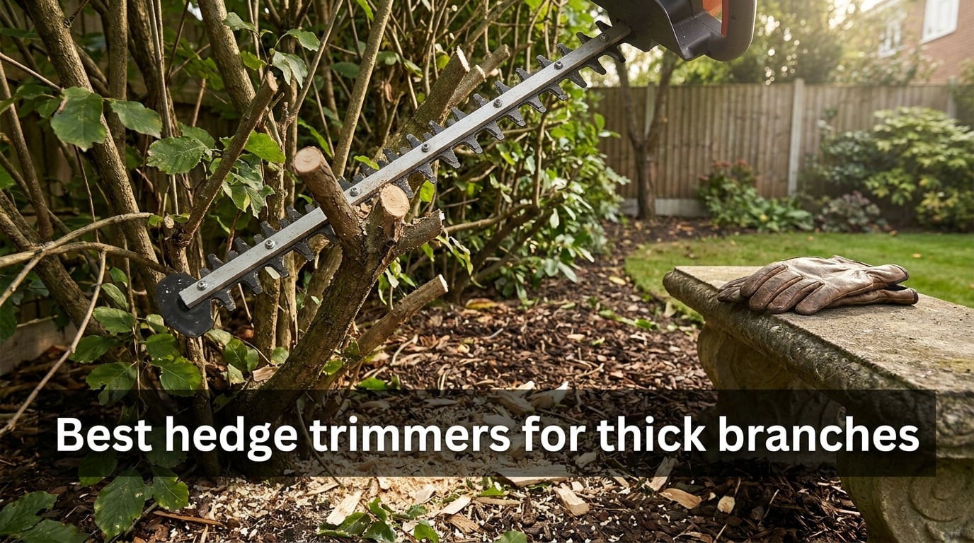 Best hedge trimmers for thick branches