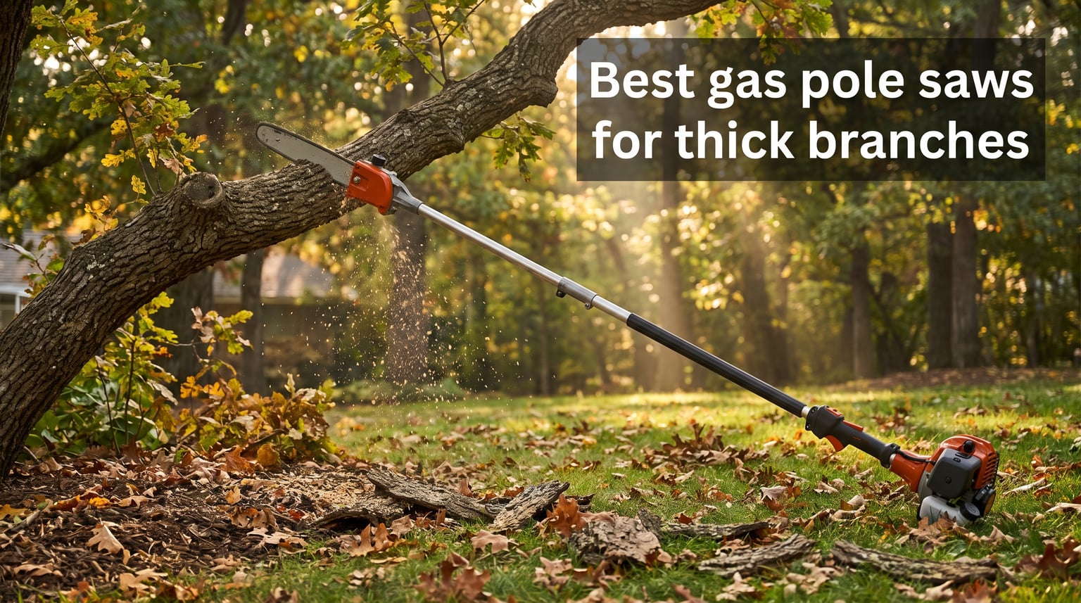 Best gas pole saws for thick branches