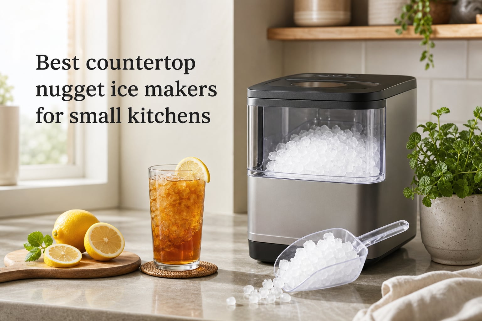 Best countertop nugget ice makers for small kitchens