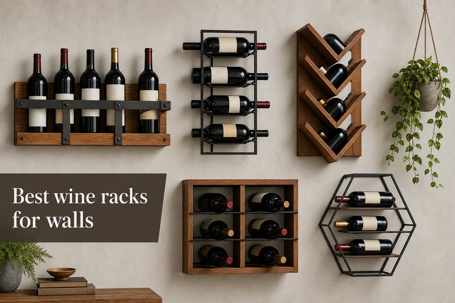 Best wine racks for walls