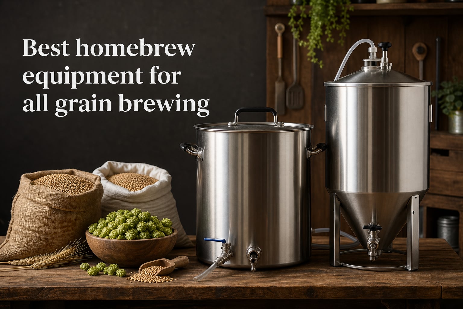 Best homebrew equipment for all grain brewing