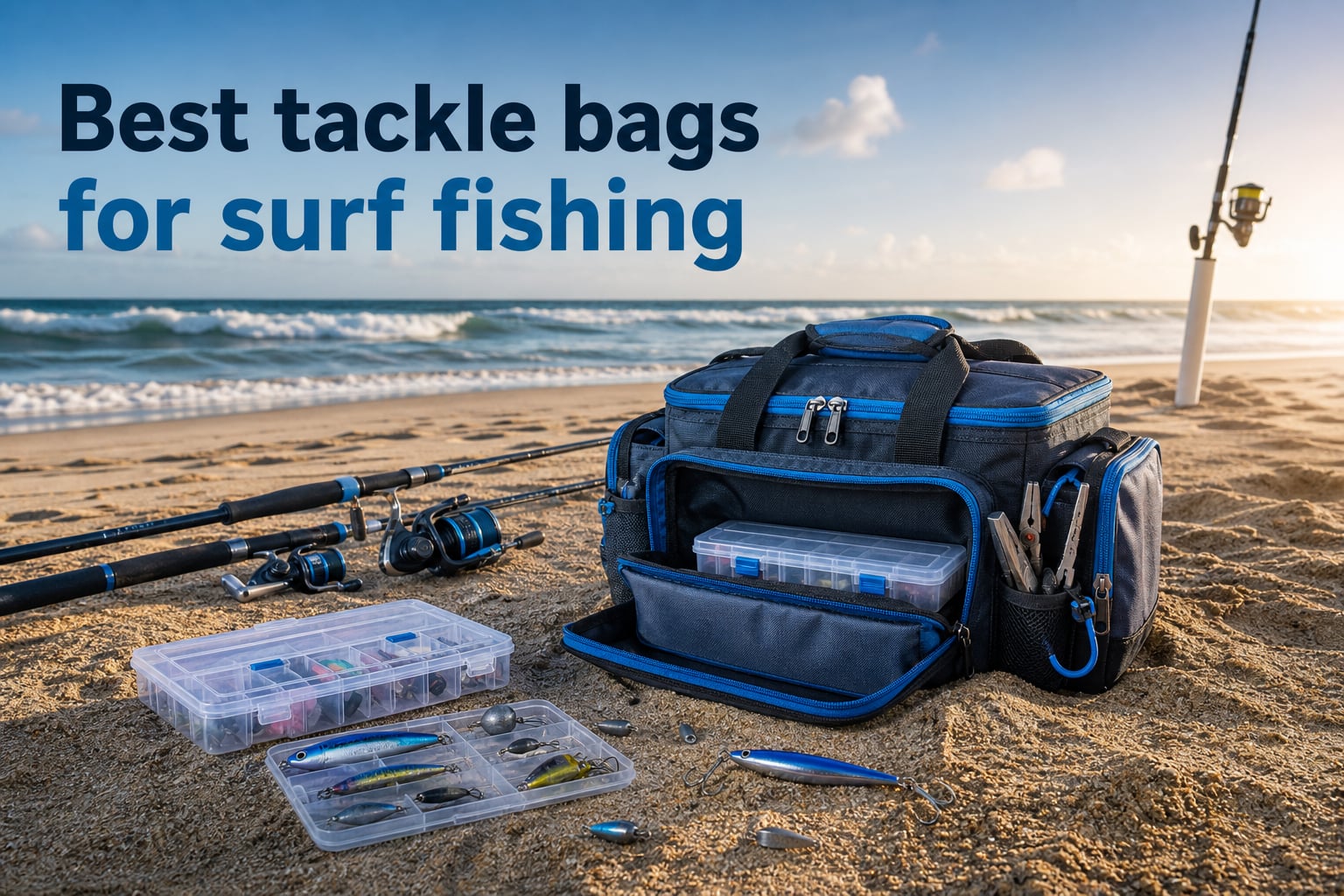 Best tackle bags for surf fishing