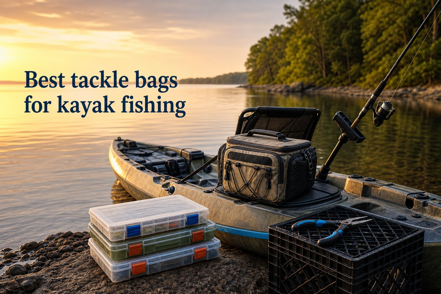 Best tackle bags for kayak fishing