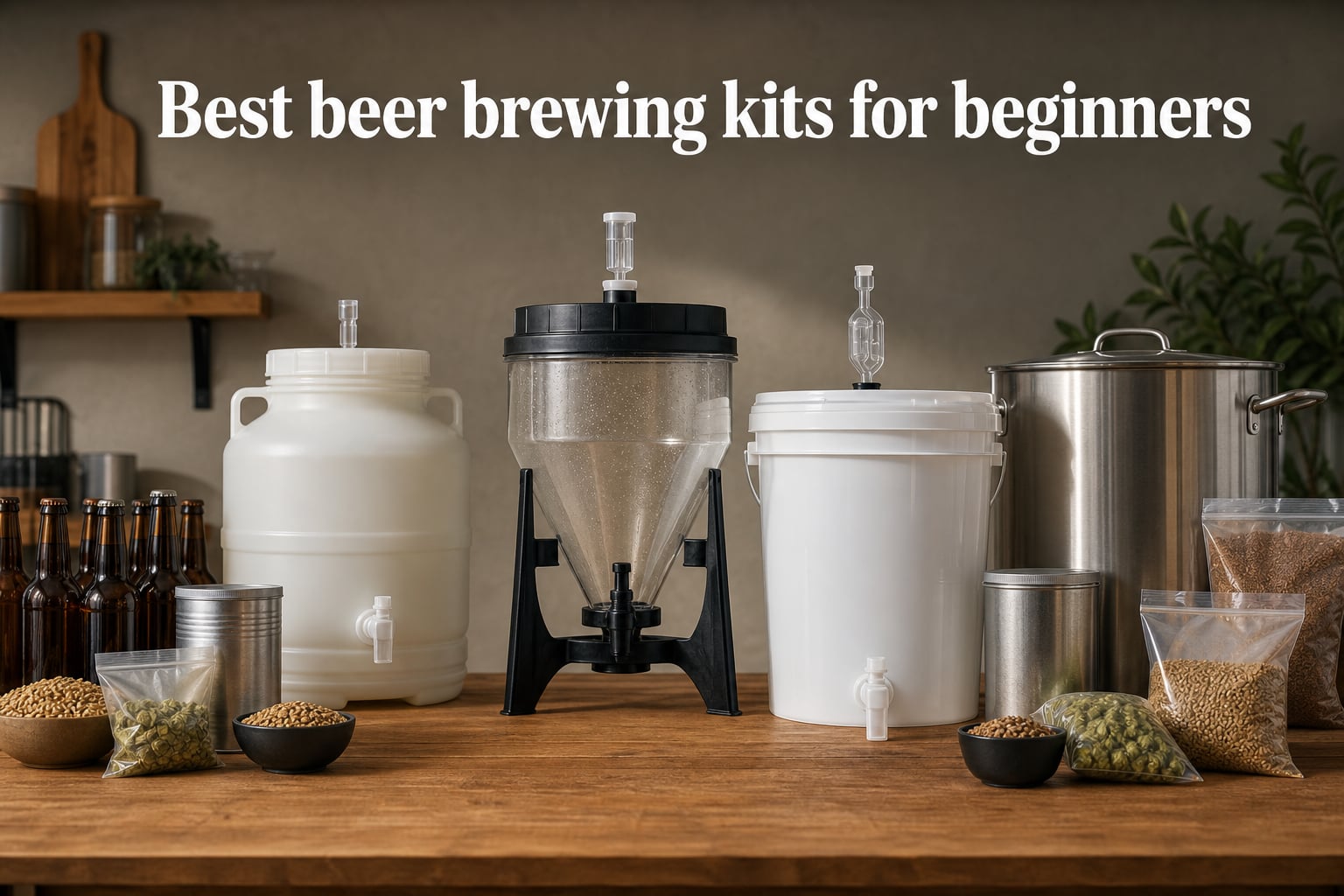 Best beer brewing kits for beginners