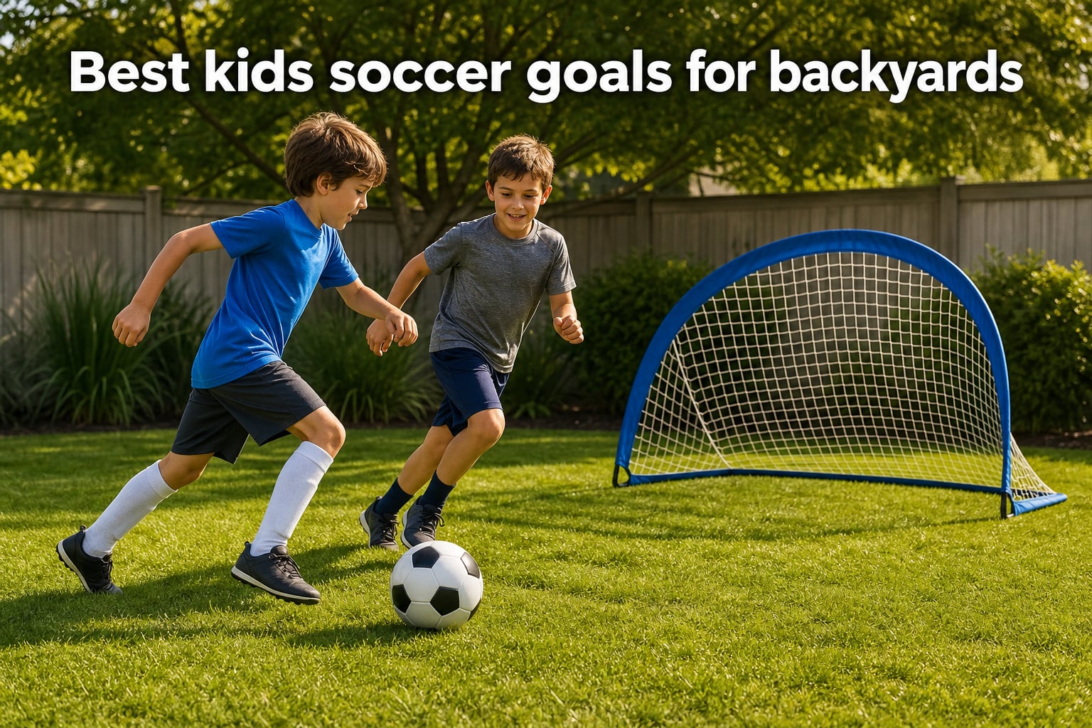 Best kids soccer goals for backyards