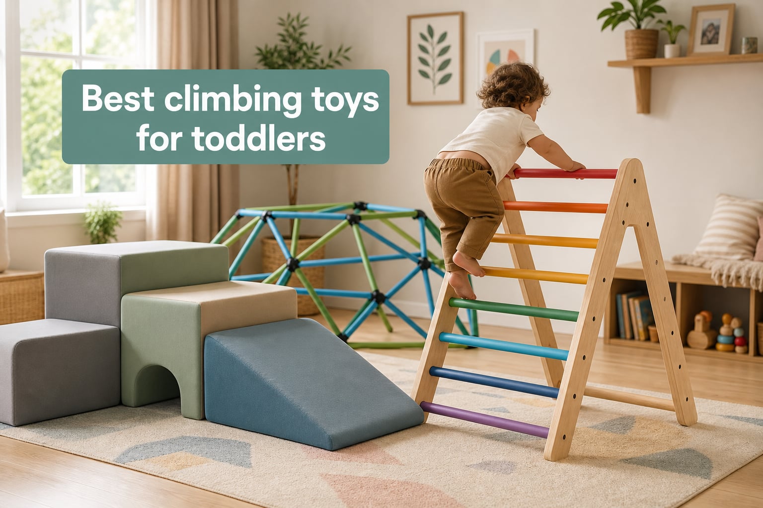 Best climbing toys for toddlers