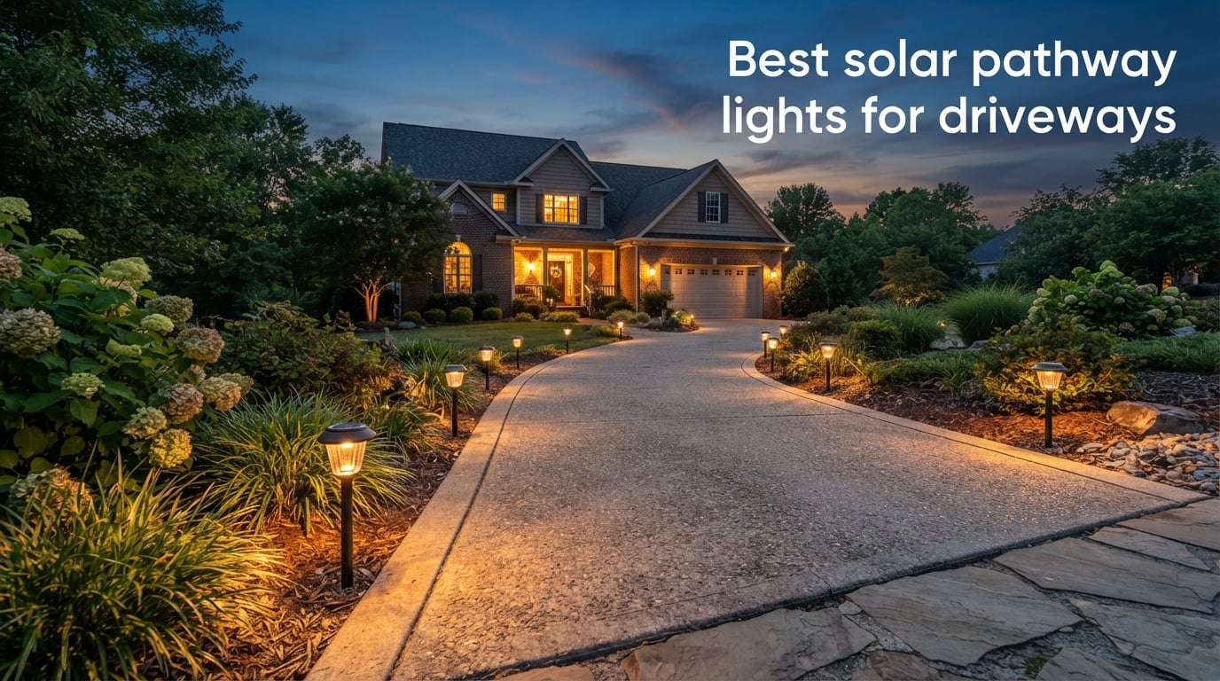 Best solar pathway lights for driveways