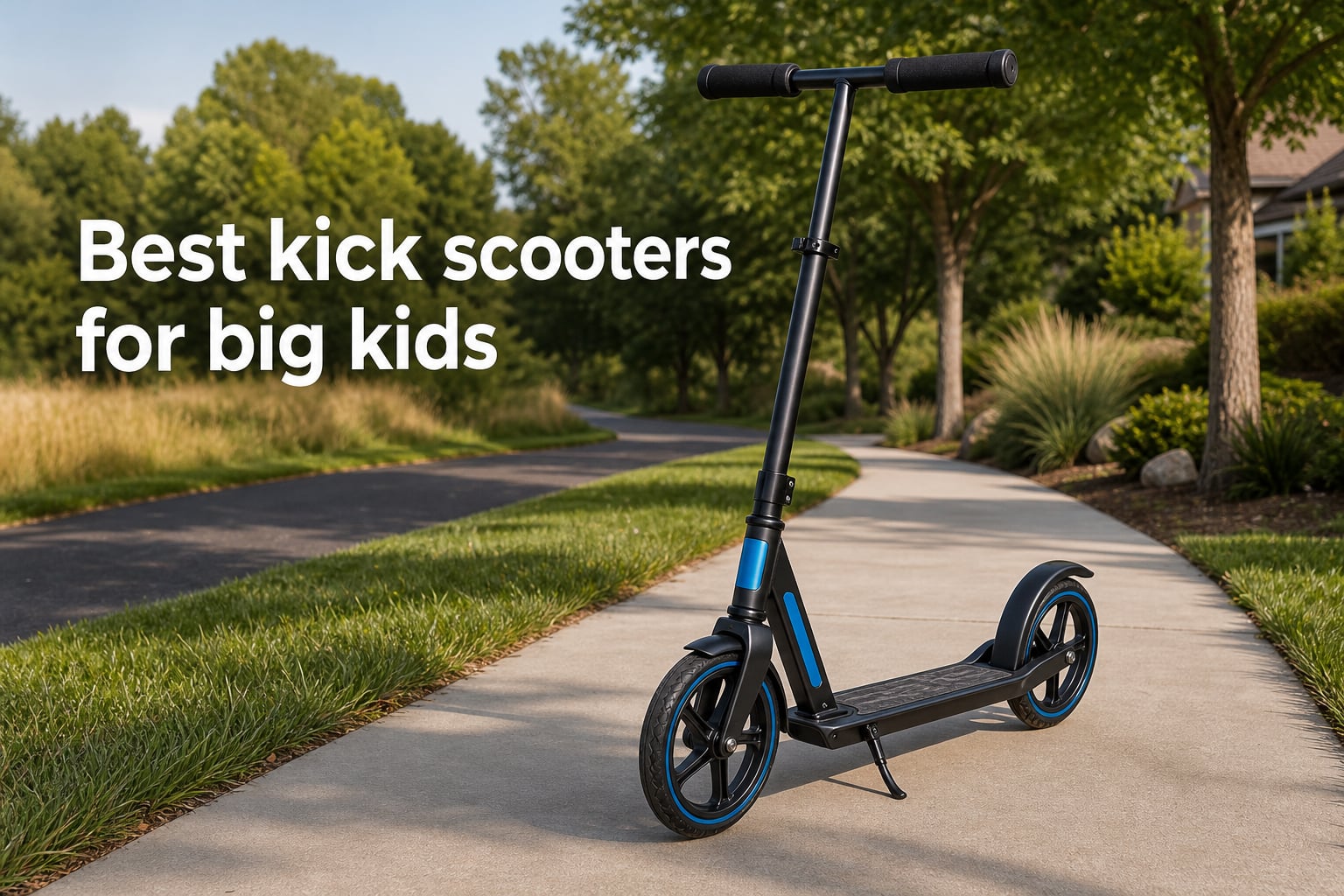 Best kick scooters for big kids