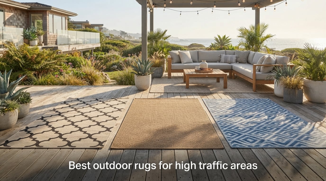 Best outdoor rugs for high traffic areas
