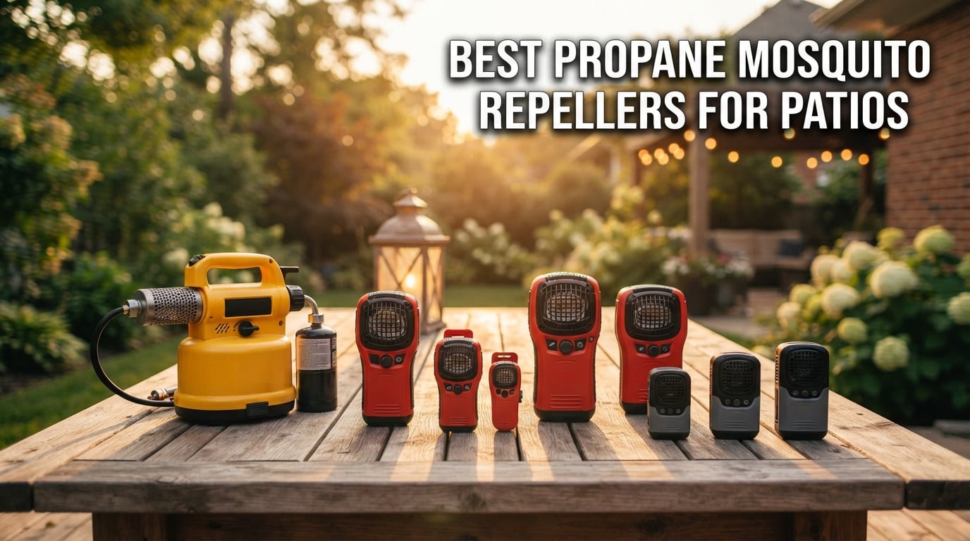 Best propane mosquito repellers for patios