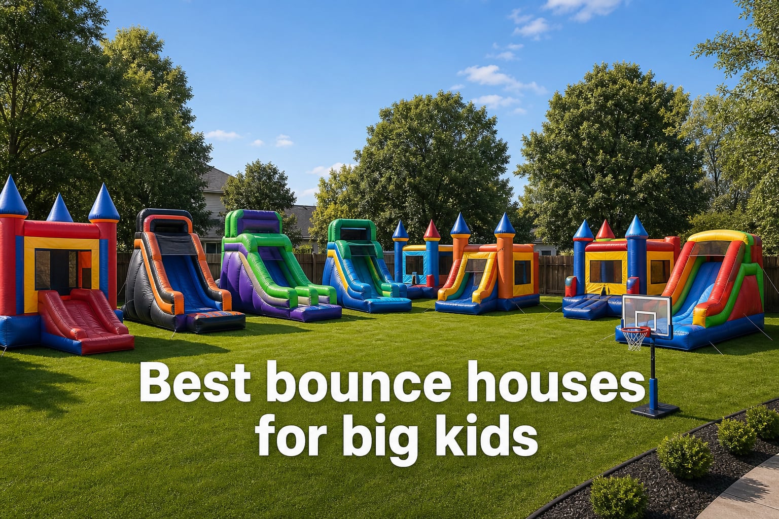 Best bounce houses for big kids