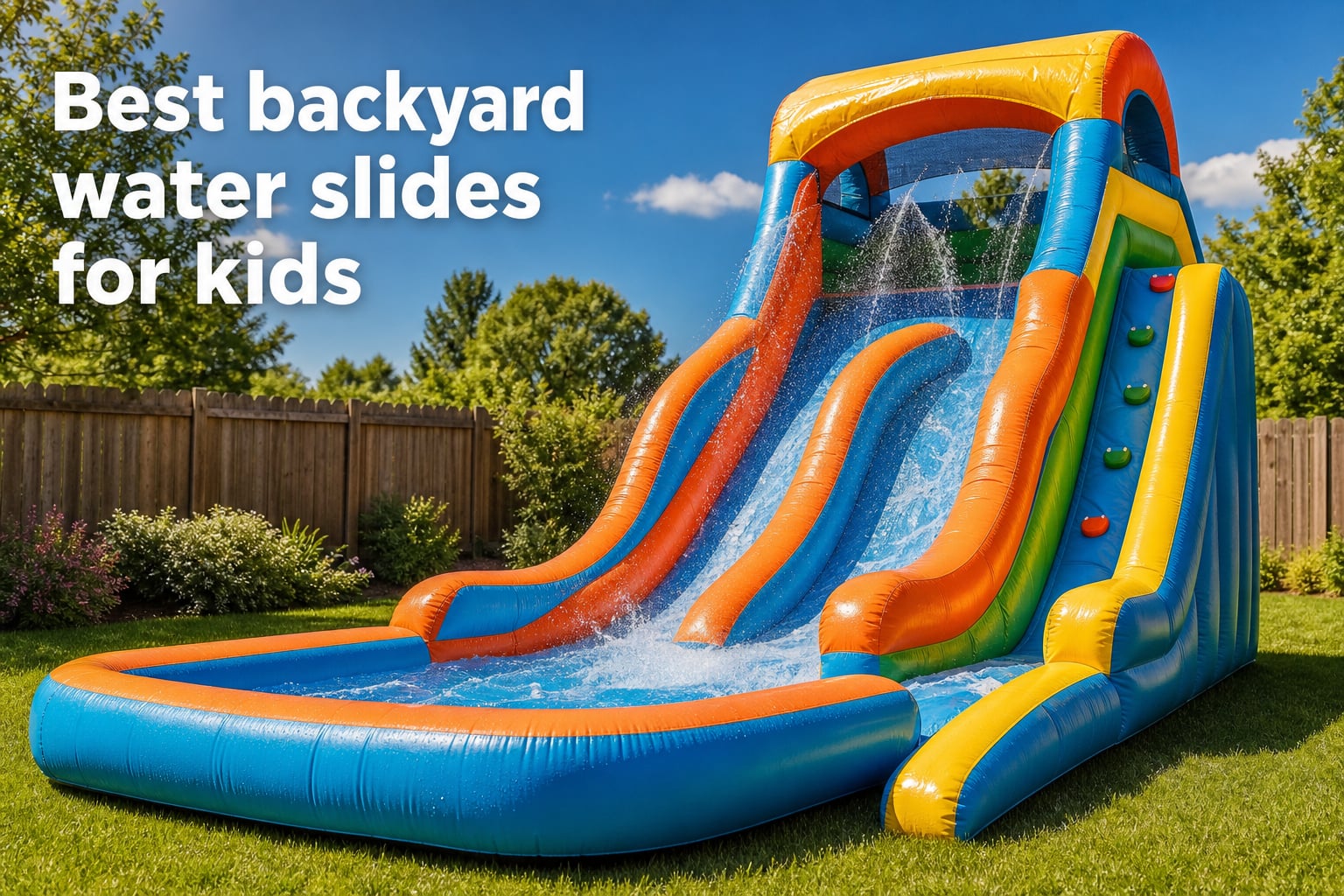 Best backyard water slides for kids