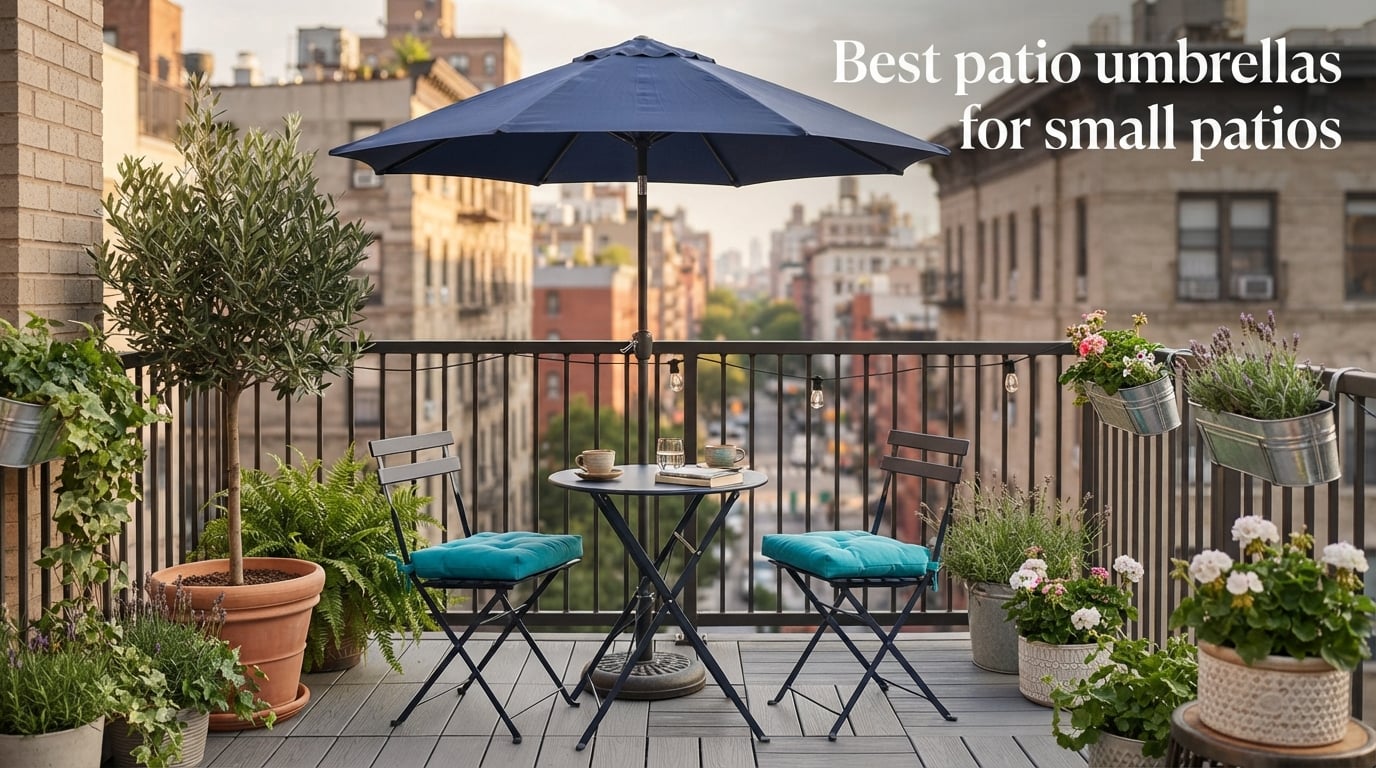 Best patio umbrellas for small patios