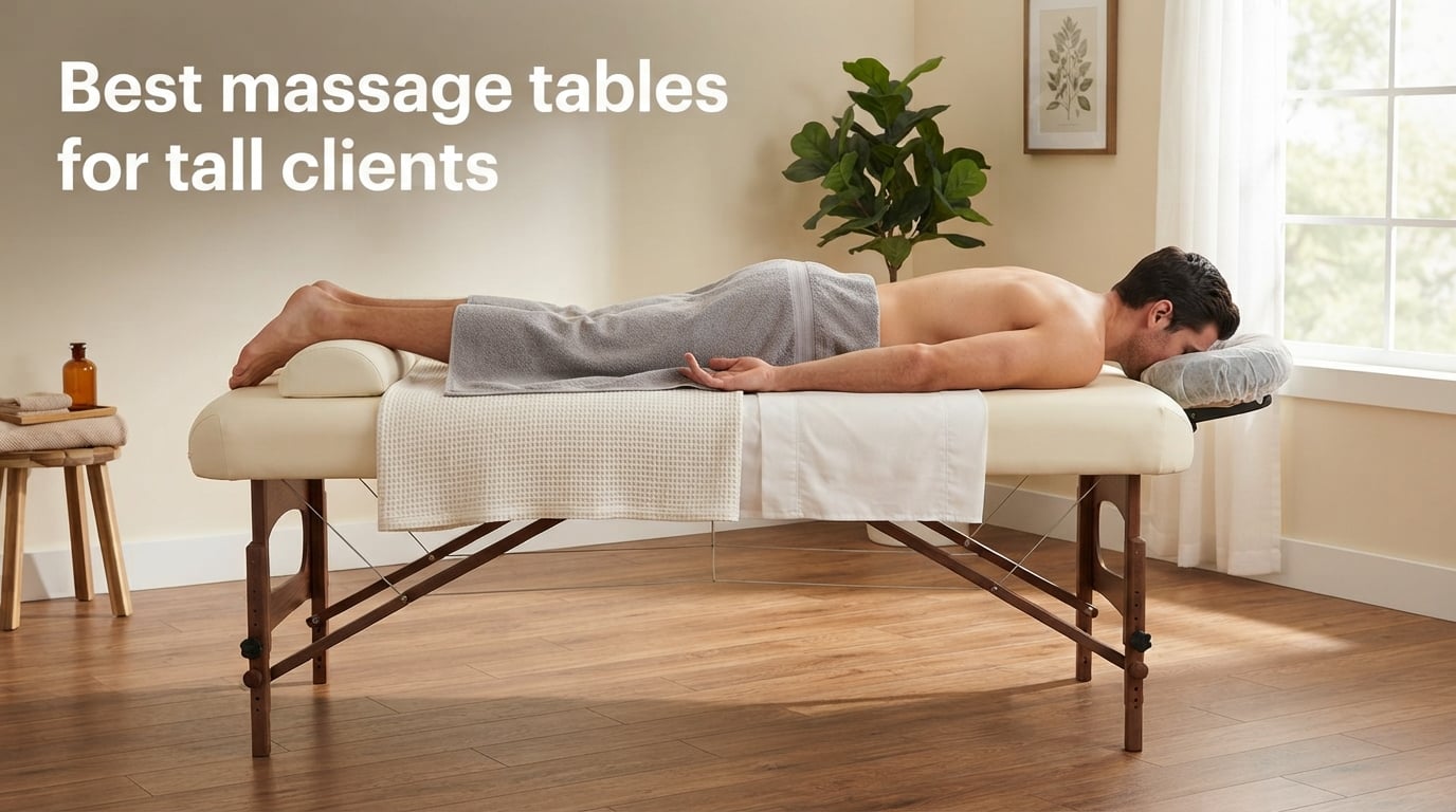 Best massage tables for tall clients