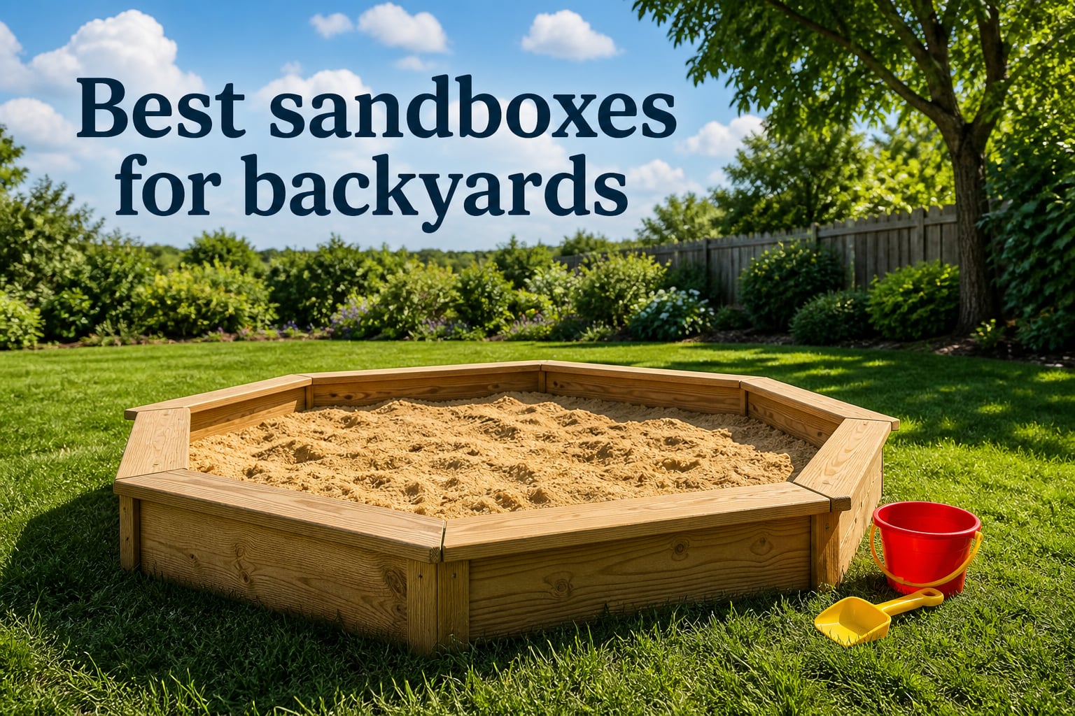 Best sandboxes for backyards