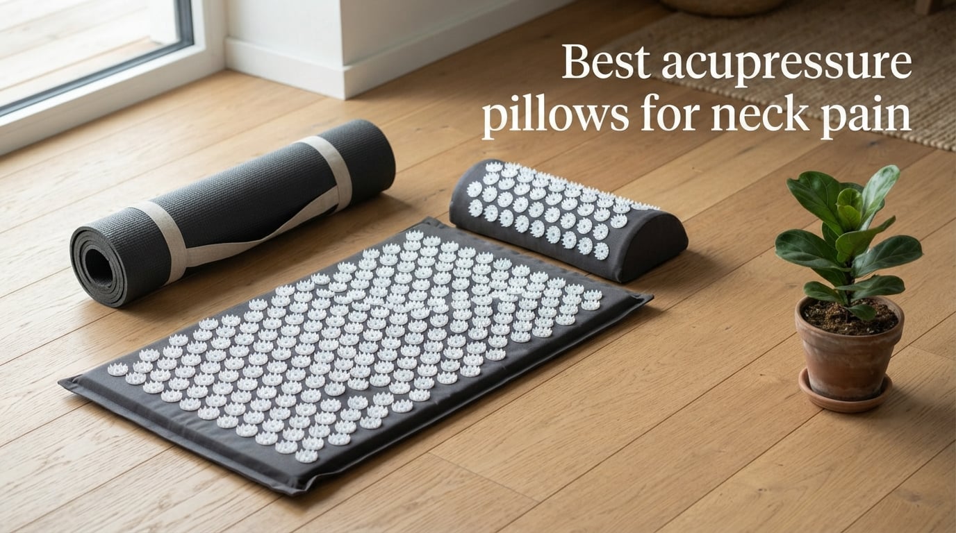 Best acupressure pillows for neck pain