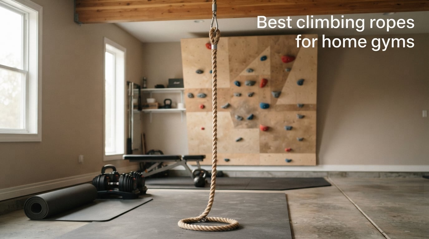 Best climbing ropes for home gyms