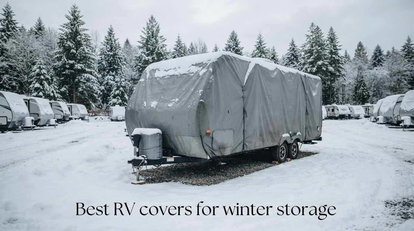 Best RV covers for winter storage