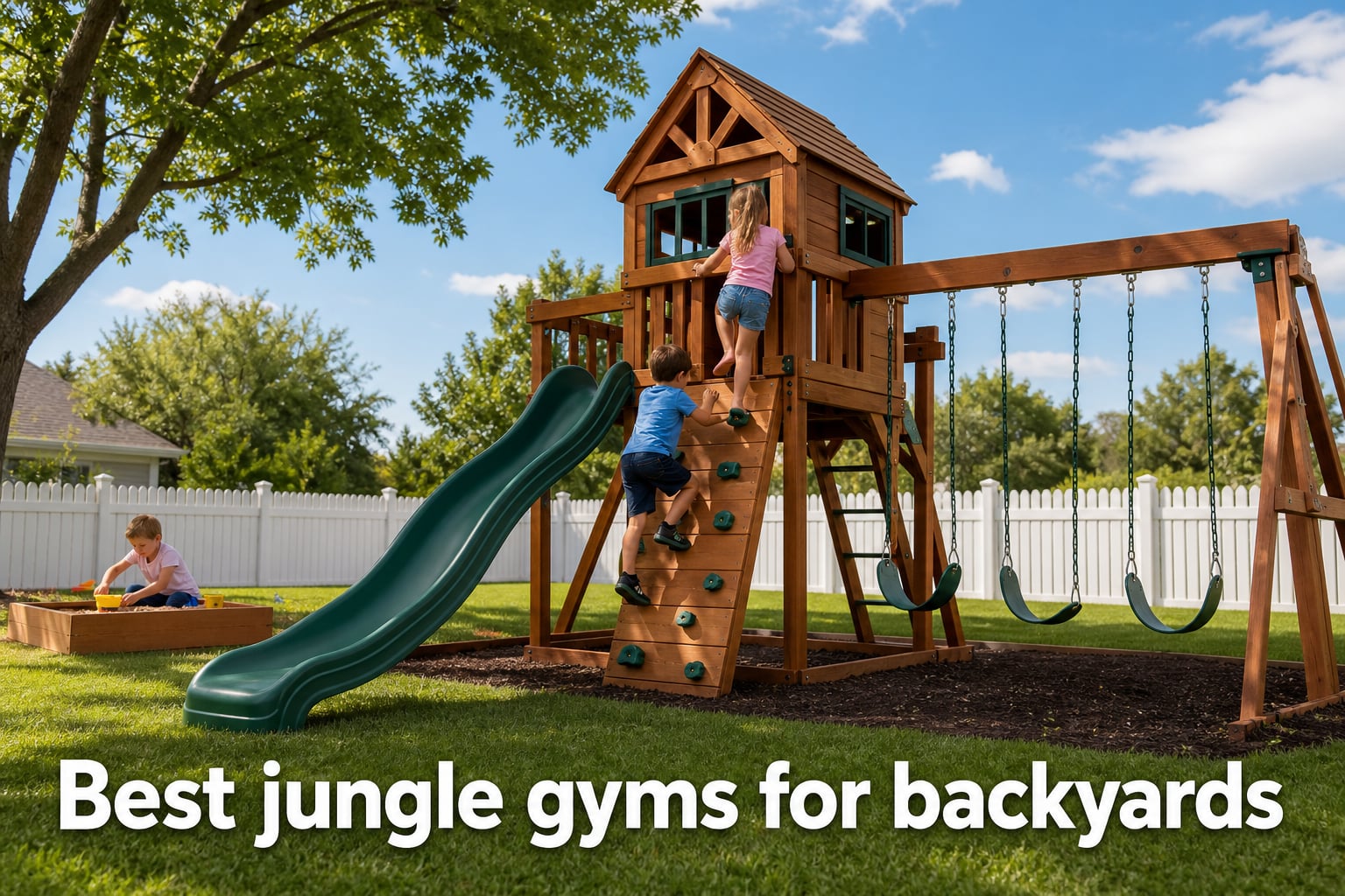 Best jungle gyms for backyards