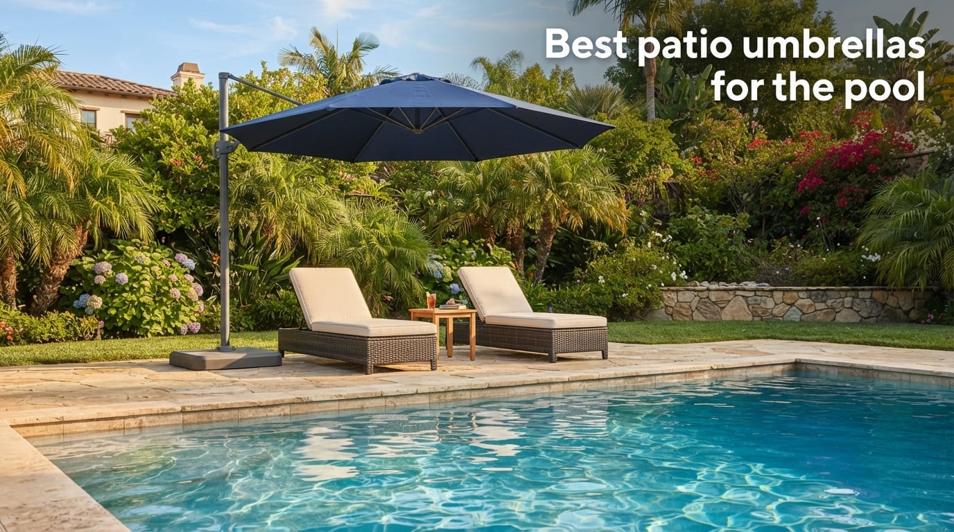 Best patio umbrellas for the pool