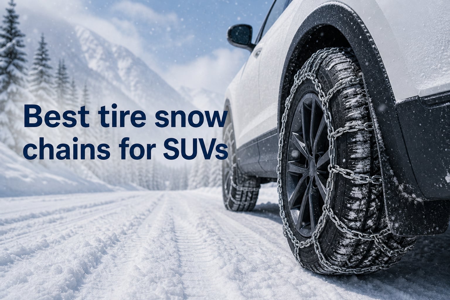 Best tire snow chains for SUVs