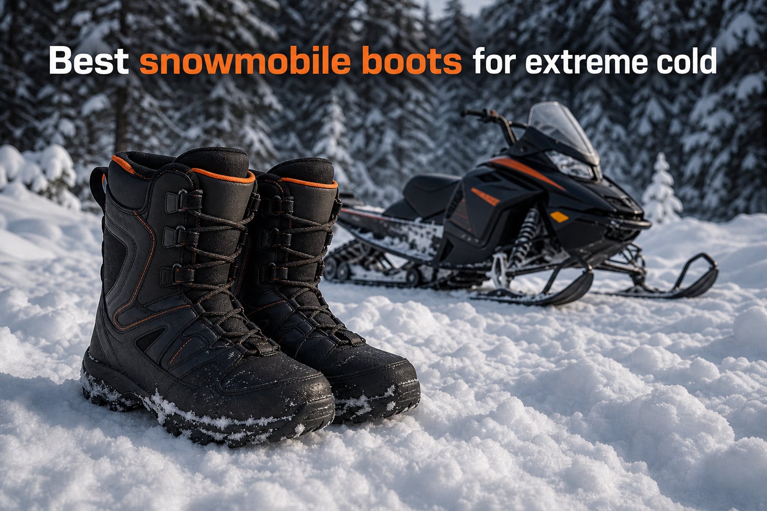 Best snowmobile boots for extreme cold