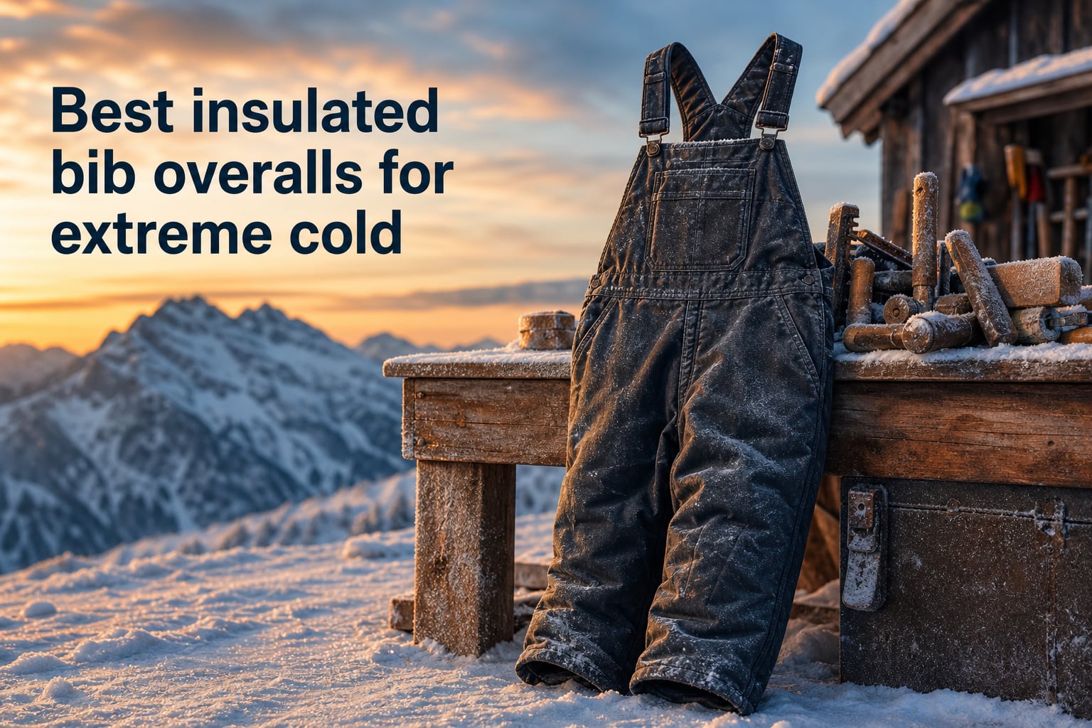 Best insulated bib overalls for extreme cold