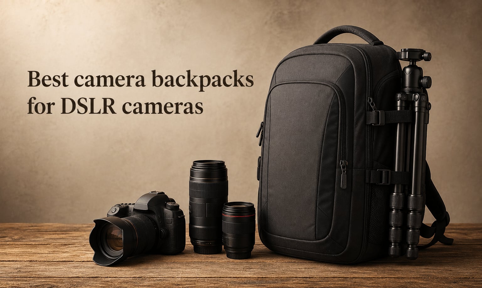 Best camera backpacks for DSLR cameras