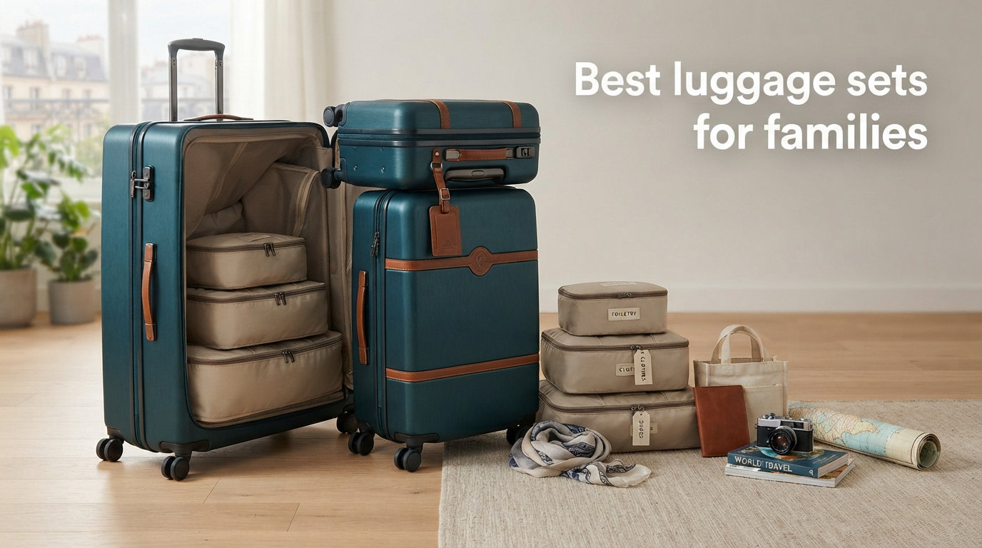 Best luggage sets for families