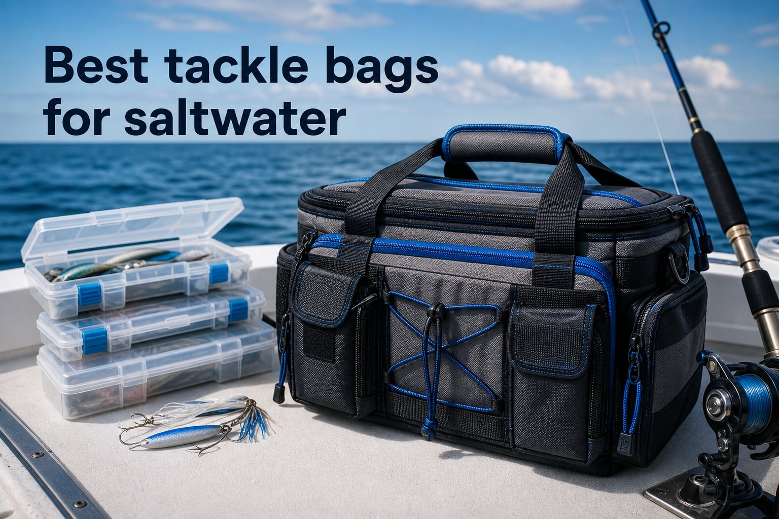 Best tackle bags for saltwater