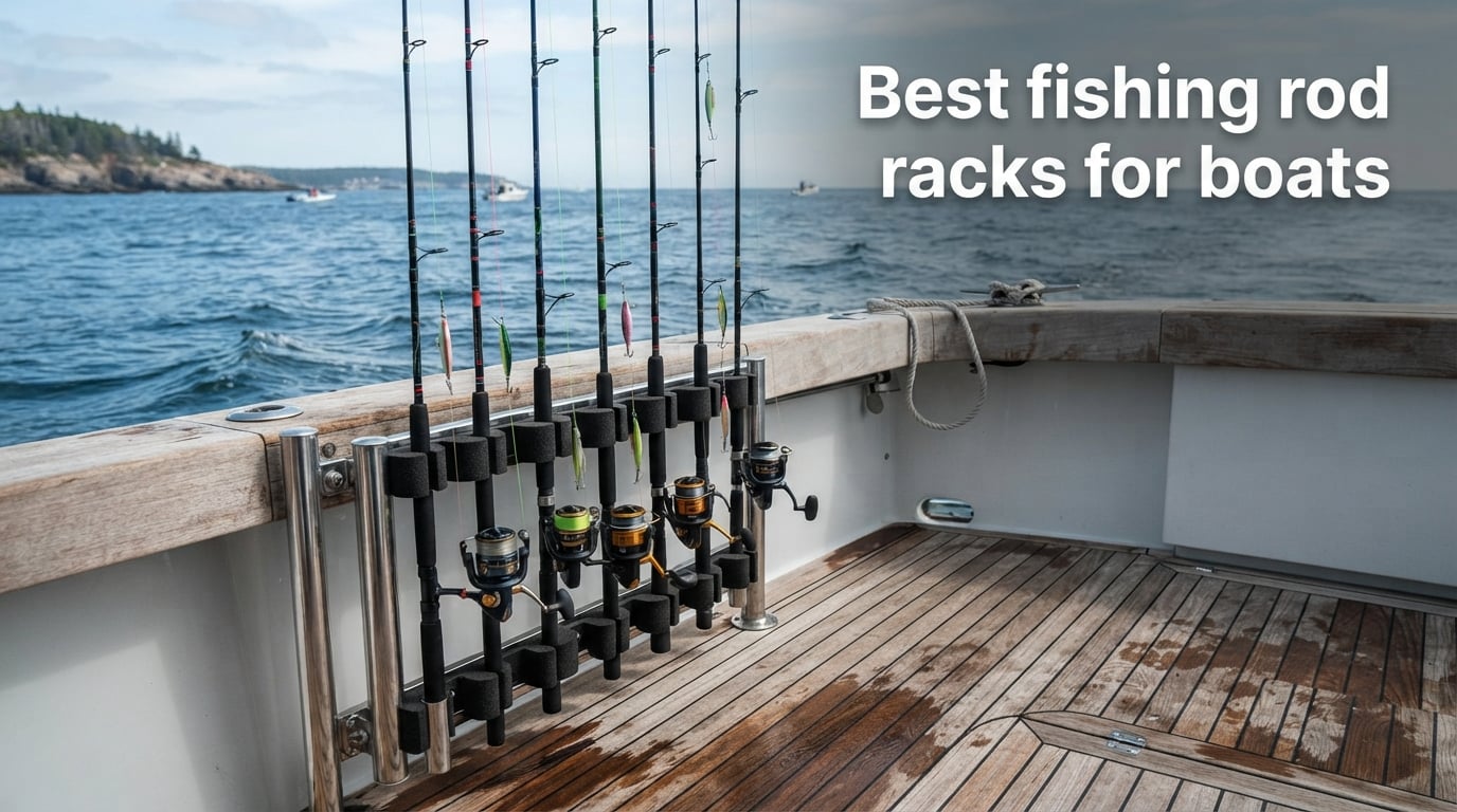 Best fishing rod racks for boats