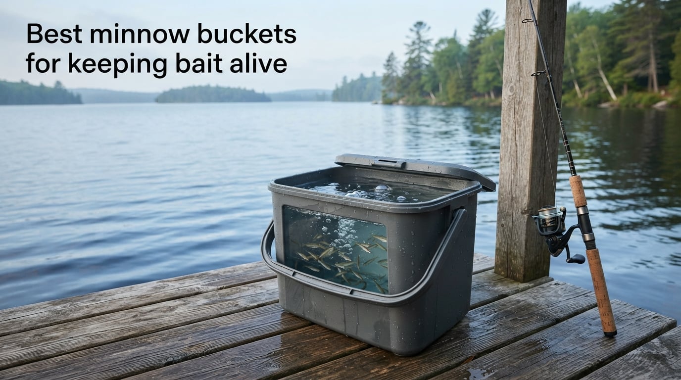 Best minnow buckets for keeping bait alive