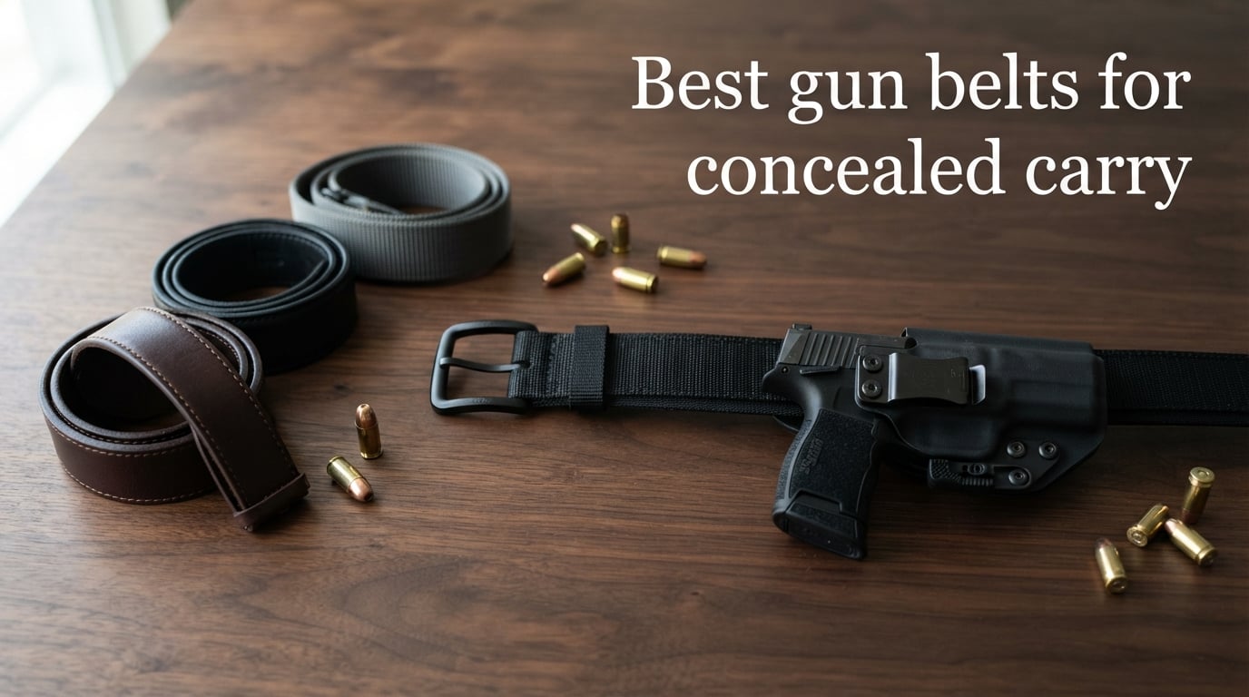Best gun belts for concealed carry