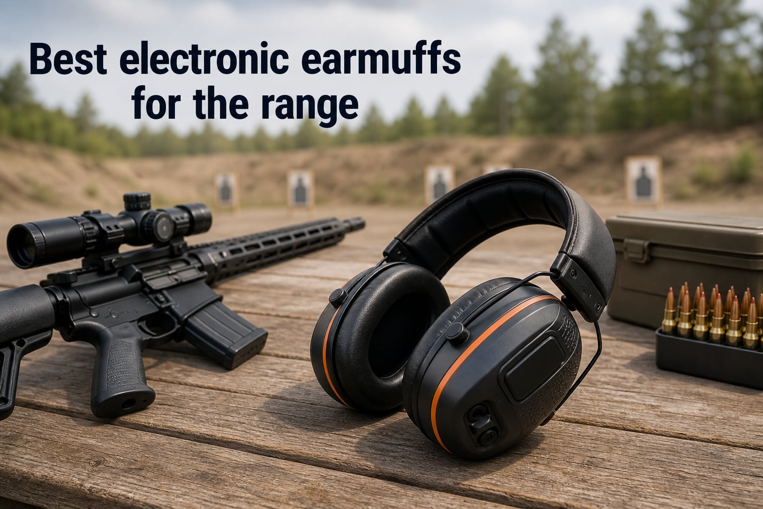 Best electronic earmuffs for the range