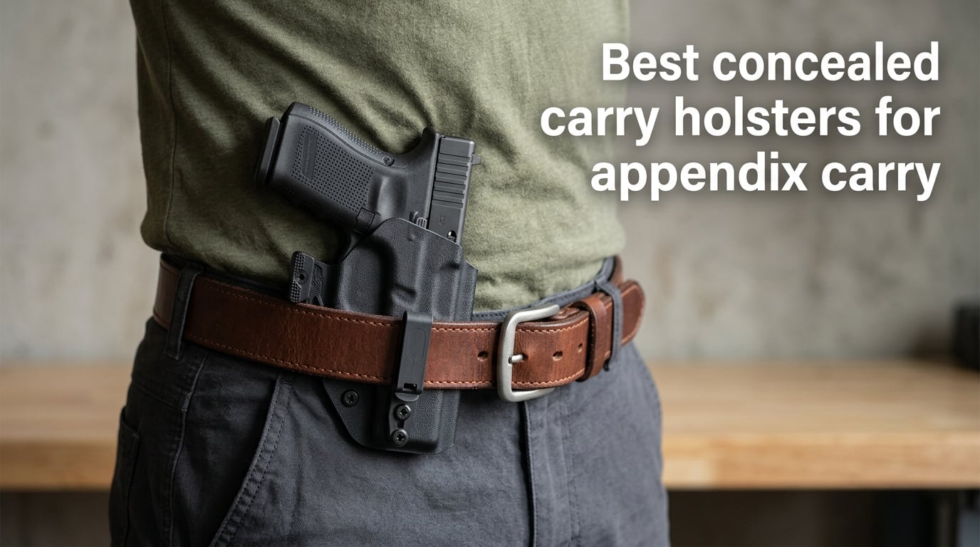 Best concealed carry holsters for appendix carry