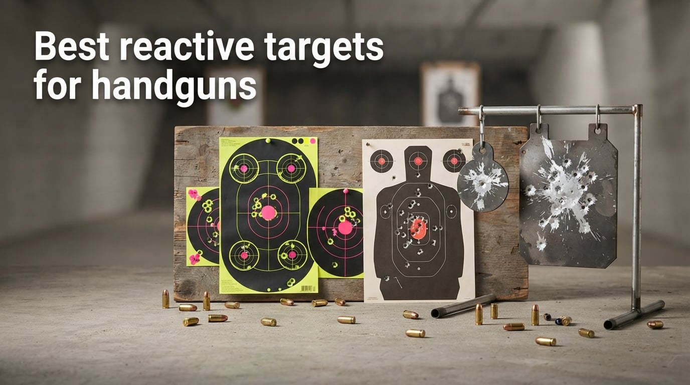 Best reactive targets for handguns