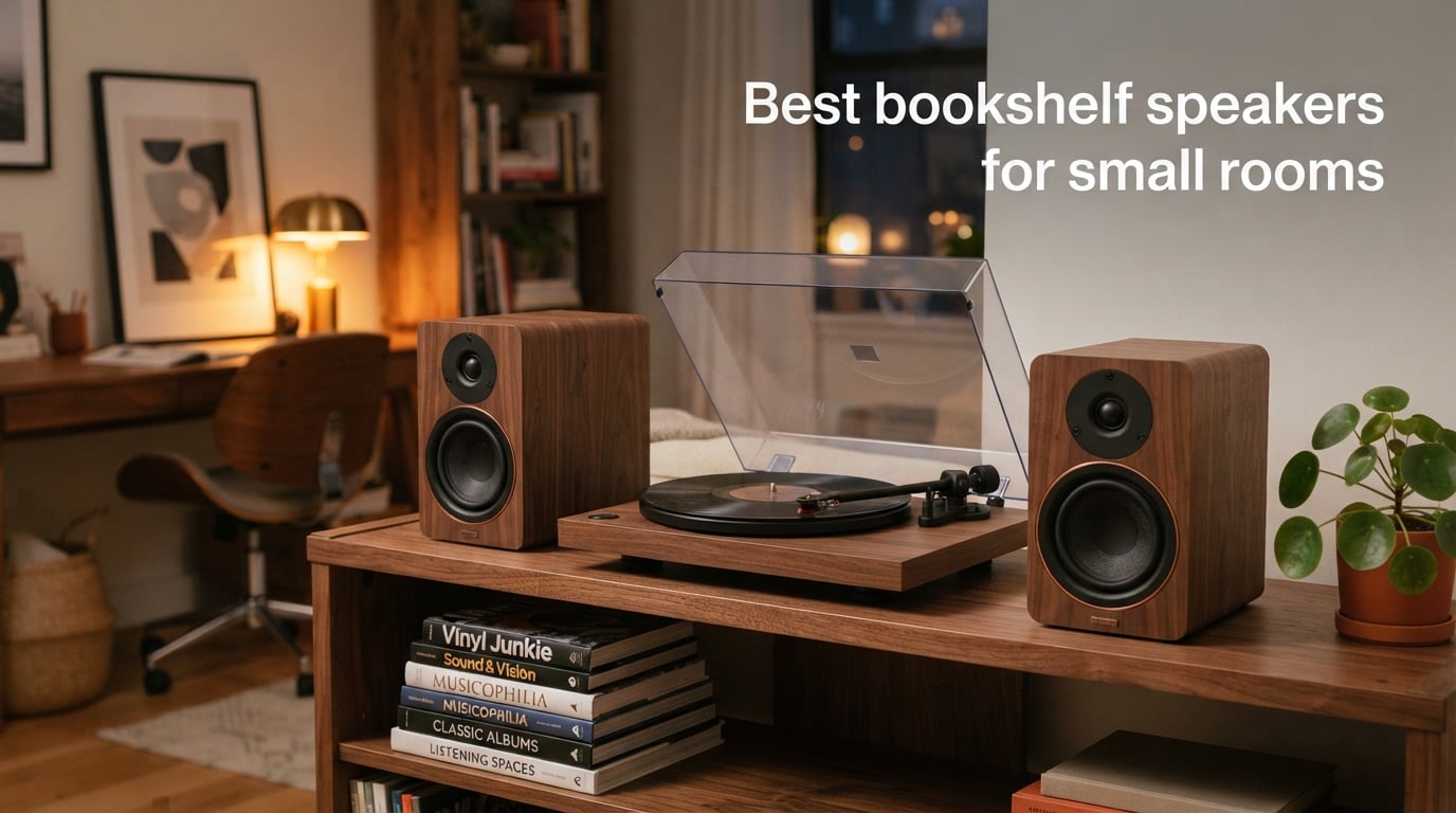 Best bookshelf speakers for small rooms