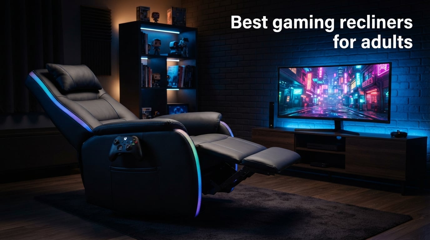 Best gaming recliners for adults